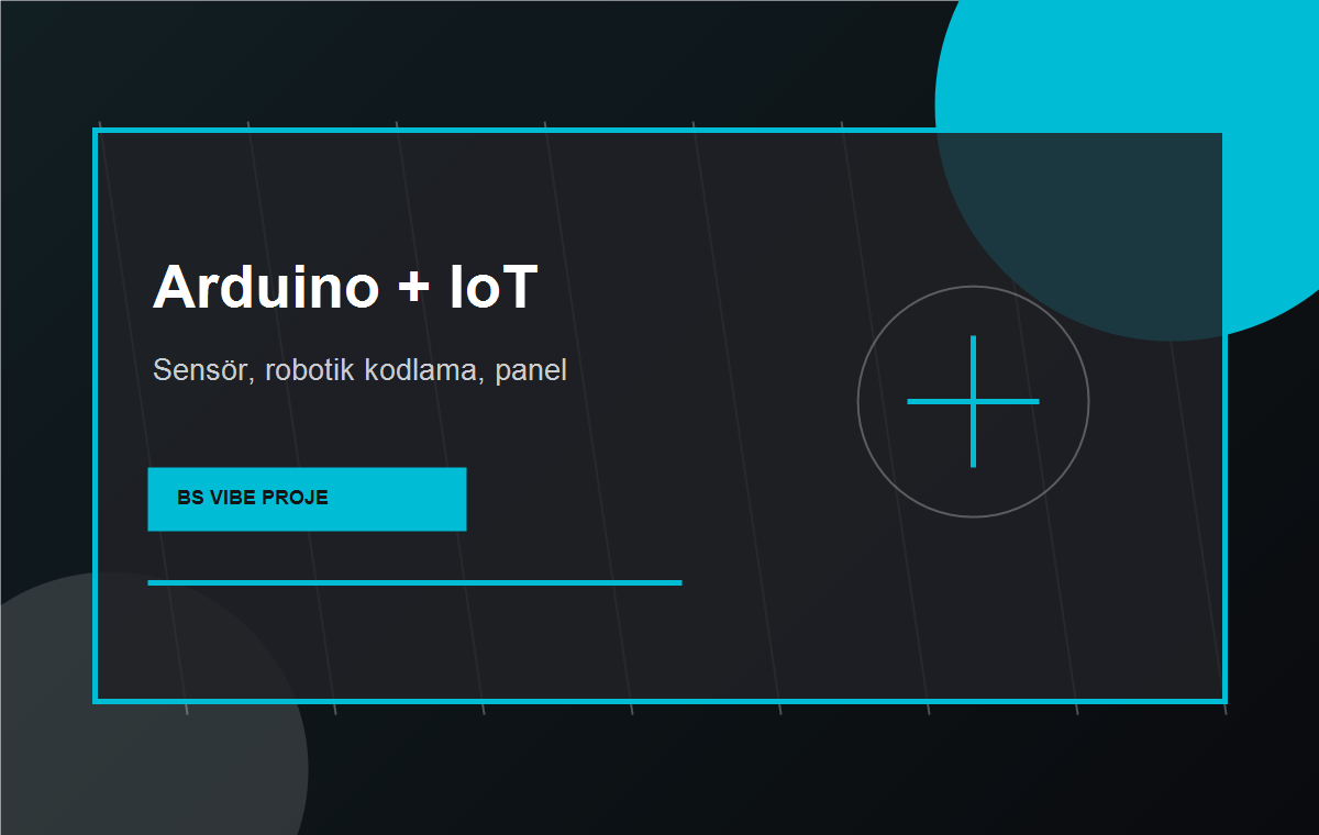 Arduino robotik kodlama ve IoT proje geliştirme